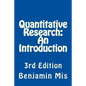 Quantitative Research: An Introduction - Paperback