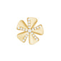 Modern Diamond Flower Earring for Helix Piercing