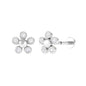Diamond Floral Cartilage Earring