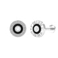 Diamond Clock Earring for Cartilage Piercing