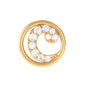 Real Diamond Circle Earring for Cartilage Piercing