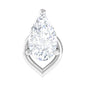 3X5MM Pear Shape Moissanite Solitaire Cartilage Earring
