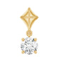 Diamond Dangling Earring for Helix Piercing
