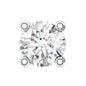 Dainty Moissanite Solitaire Conch Earring