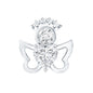 Heart Diamond Angel Earring for Helix Piercing
