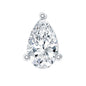 Solitaire Pear Shape Diamond Earring for Tragus Piercing