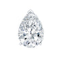 Pear Shaped Diamond Solitaire Tragus Earring
