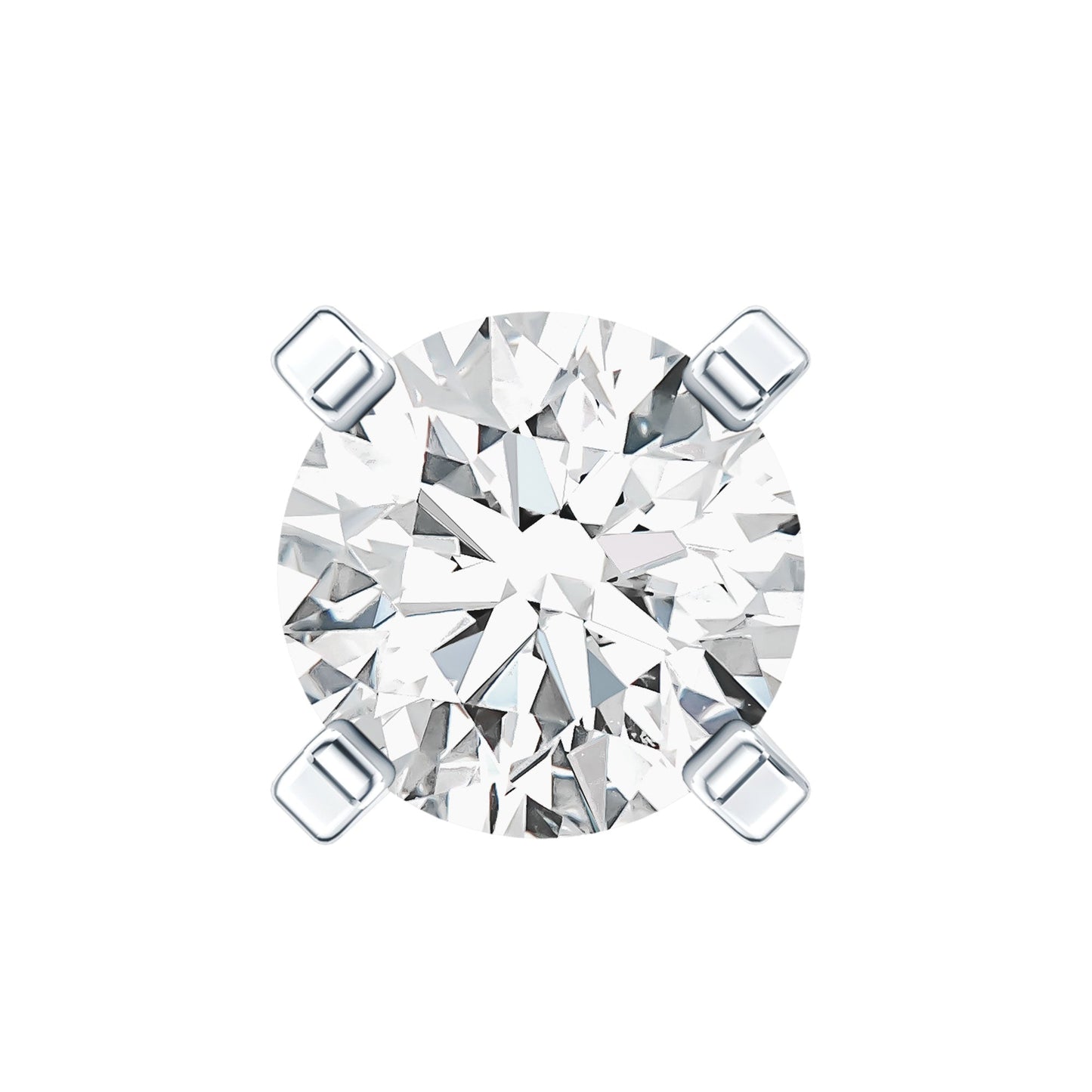 Minimalist Peg Head Set Diamond Nose Pin Stud