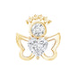 Heart Diamond Angel Earring for Helix Piercing