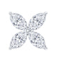 Marquise Four Petal Flower Cartilage Earring
