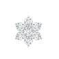 Simple Diamond Flower Cartilage Earring