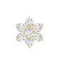 Simple Diamond Flower Cartilage Earring