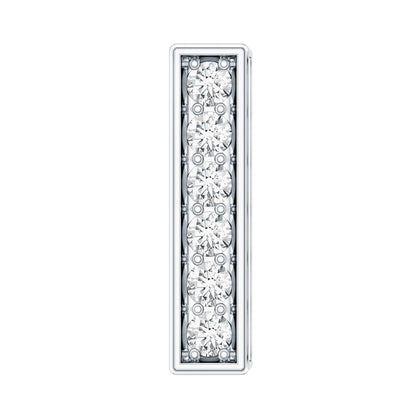 Diamond Bar Earring for Tragus Piercing
