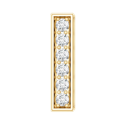 Diamond Bar Earring for Tragus Piercing