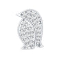 Cute Diamond Penguin Earring for Cartilage Piercing