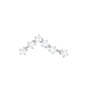 Diamond Pisces Zodiac Earring for Cartilage Piercing