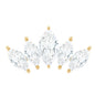 Certified Marquise Cut Diamond Helix Earring for Women