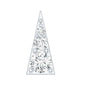 Dainty Diamond Triangle Tragus Earring