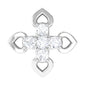 Real Diamond Floral Earring for Cartilage Piercing