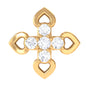 Real Diamond Floral Earring for Cartilage Piercing