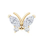Marquise Moissanite Butterfly Cartilage Earring