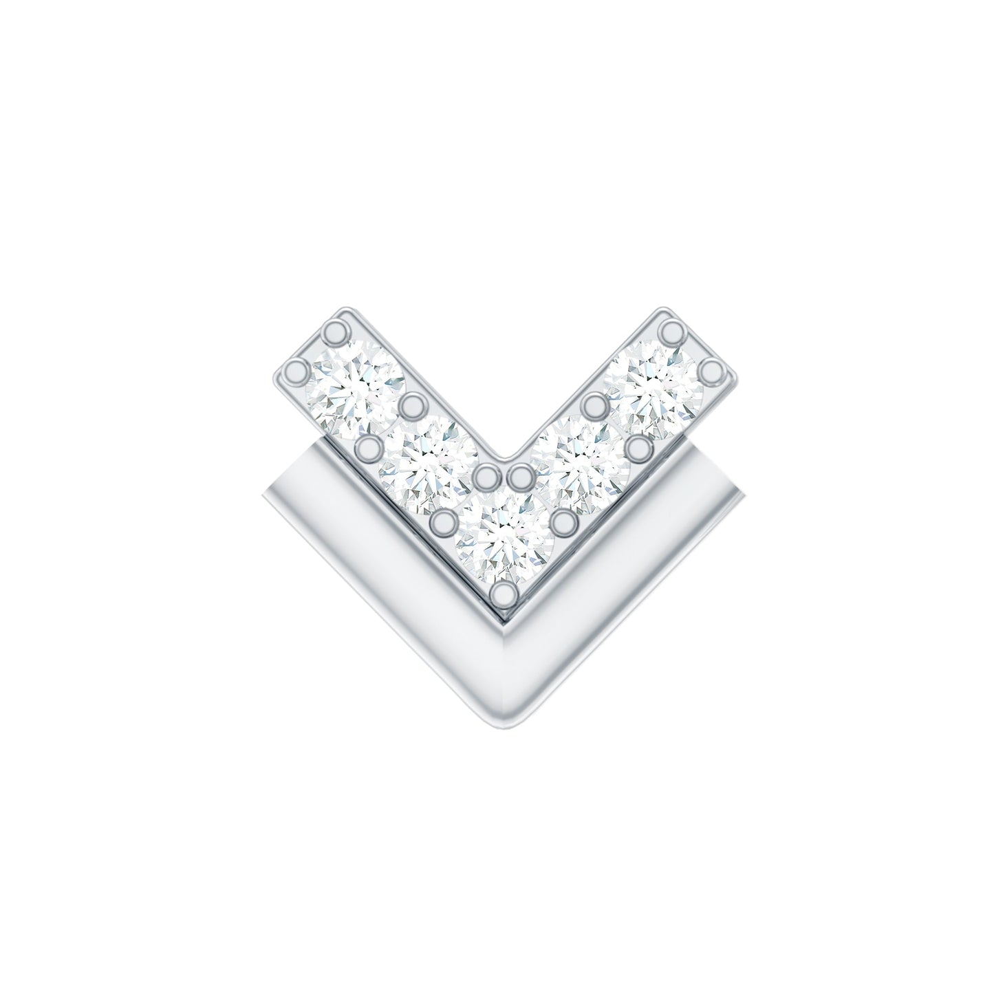 Diamond Arrow Earring for Conch Piercing