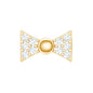 Diamond Bow Earring for Helix Piercing