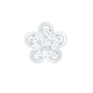 Diamond Floral Helix Earring for Women