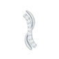 Diamond Wave Helix Piercing Earring