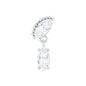 Certified Marquise Diamond Drop Earring for Helix Piercing