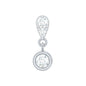 Diamond Cartilage Drop Earring
