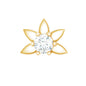 Diamond Floral Earring for Tragus Piercing