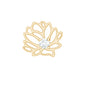 Diamond Lotus Flower Earring for Conch Piercing