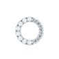 Diamond Circle Earring for Conch Piercing