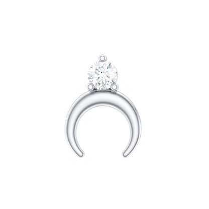 Diamond Minimalist Earring for Helix Piercing