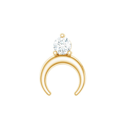 Diamond Minimalist Earring for Helix Piercing