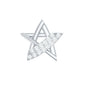 Diamond Star Earring for Helix Piercing