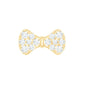 Cute Diamond Bow Earring for Tragus Piercing