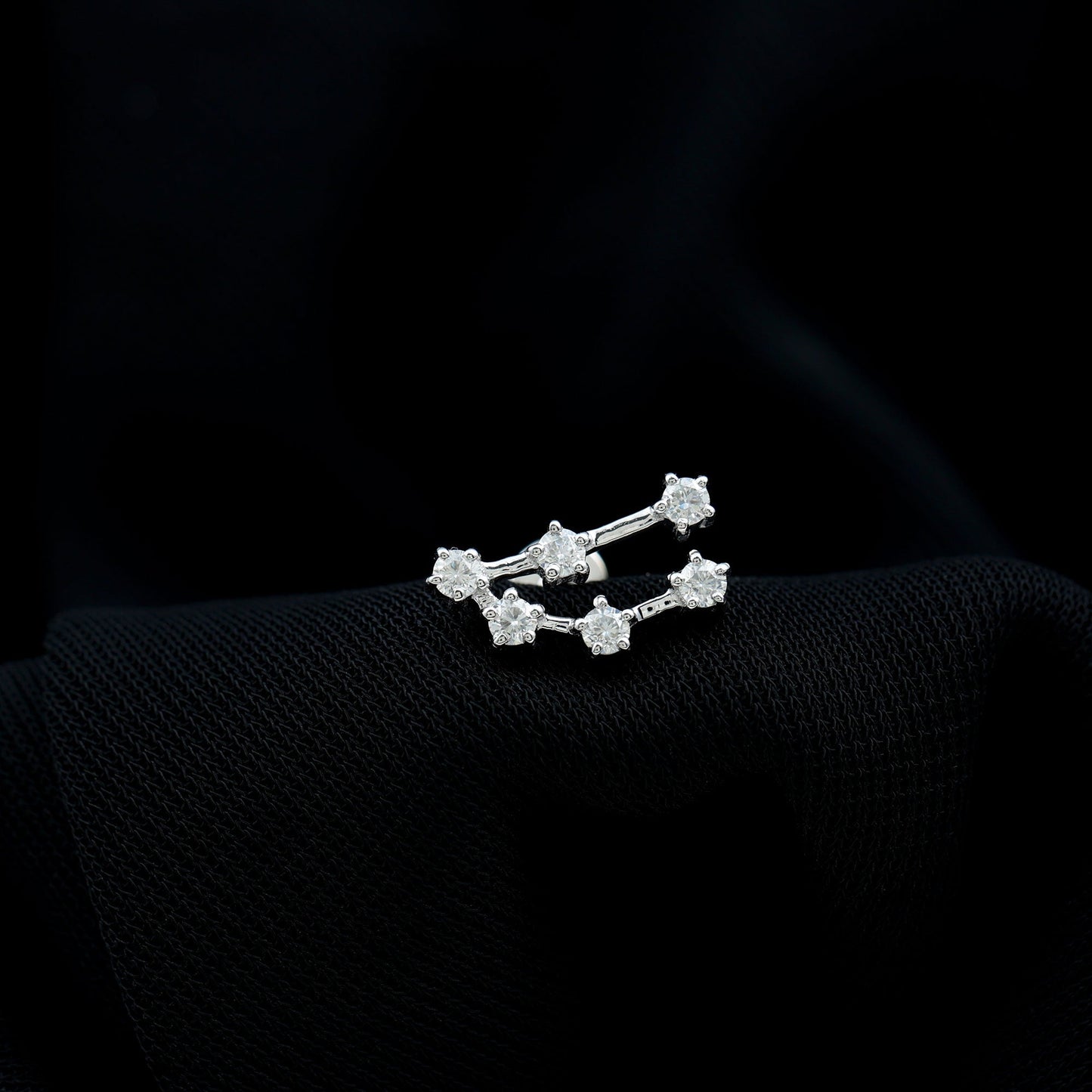 Diamond Capricorn Constellation Helix Piercing Earring