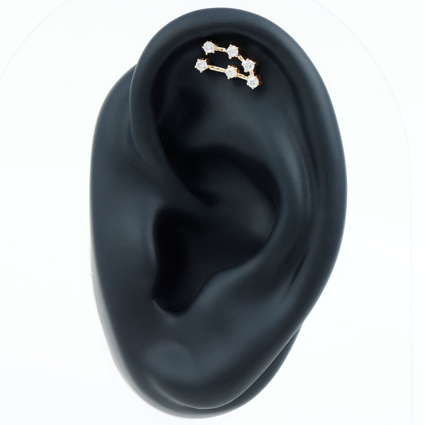 Diamond Capricorn Constellation Helix Piercing Earring