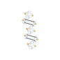 Baguette Shape Diamond Cartilage Piercing Earring