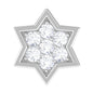 Certified Diamond Star Earring for Helix Piercing