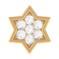 Certified Diamond Star Earring for Helix Piercing