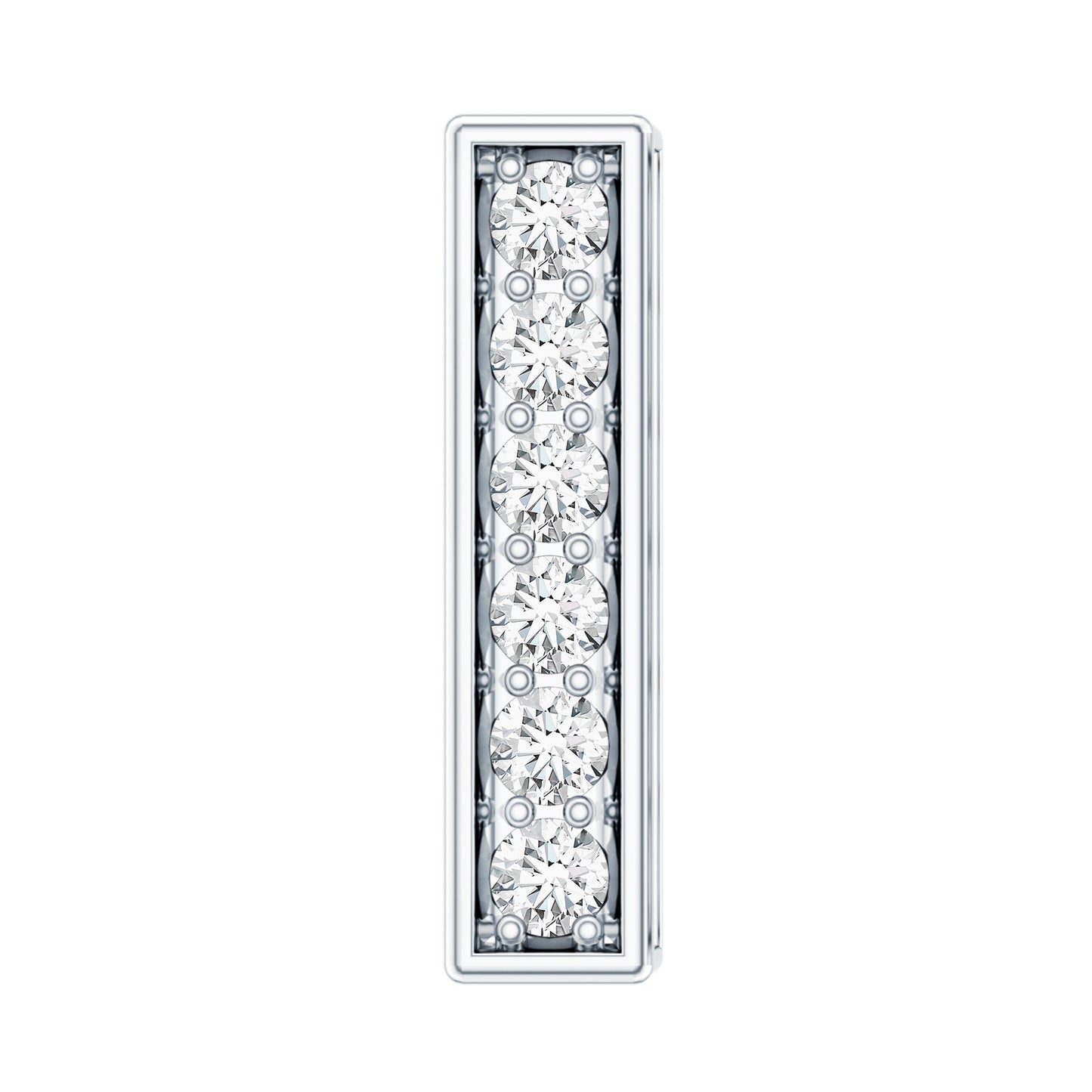 Diamond Bar Earring for Tragus Piercing
