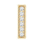 Diamond Bar Earring for Tragus Piercing