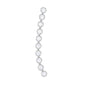 Diamond Ear Climber Earring for Cartilage Piercing