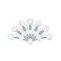 Unique Diamond Fan Cartilage Earring for Women