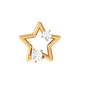 Certified Diamond Star Earring for Upper Lobe Piercing