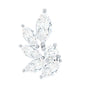 Marquise and Round Cut Moissanite Earring for Cartilage Piercing