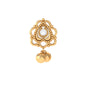 Antique Moissanite Drop Earring for Cartilage Piercing